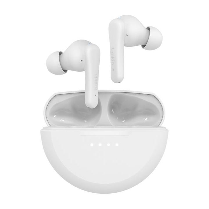 BELKIN SOUNDFORM RHYTHM TRUE WIRELESS EARBUDS WHITE